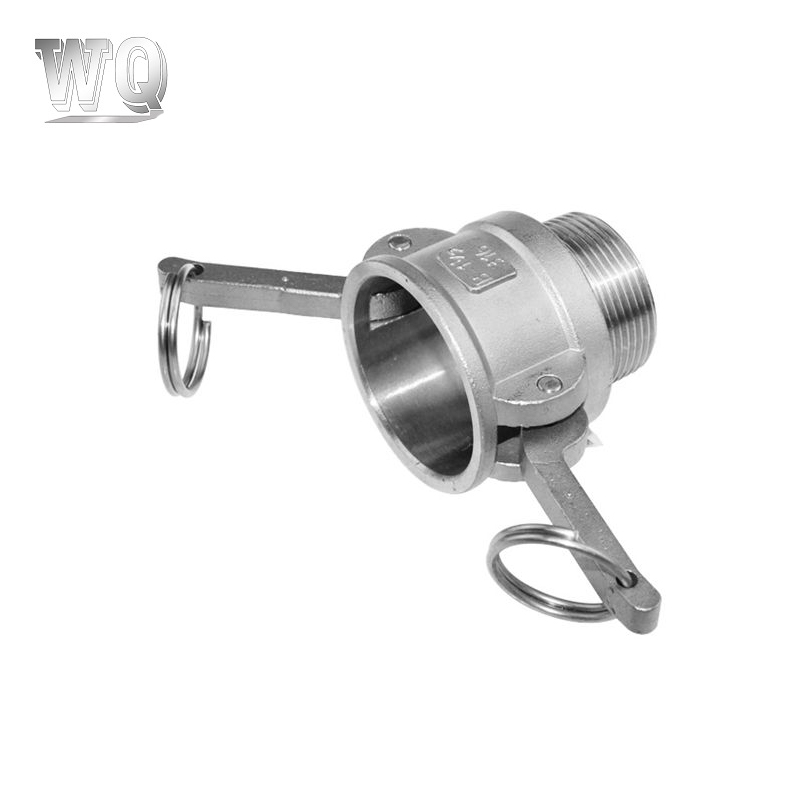 Acoplamentos Camlock de liberação rápida do conector de tubo de aço inoxidável