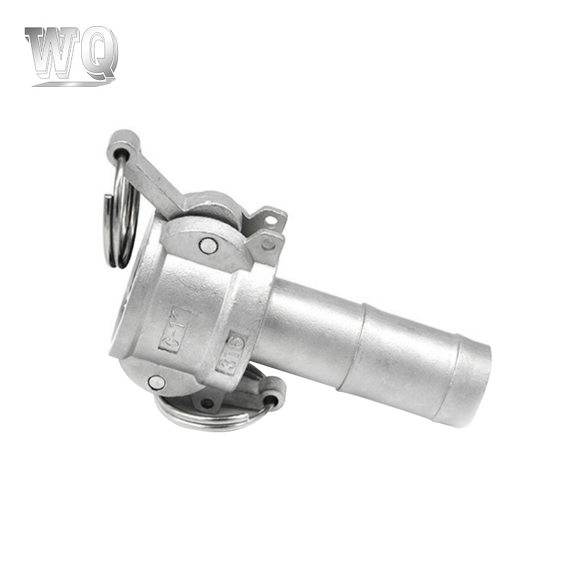 Acoplamentos Camlock de liberação rápida do conector de tubo de aço inoxidável